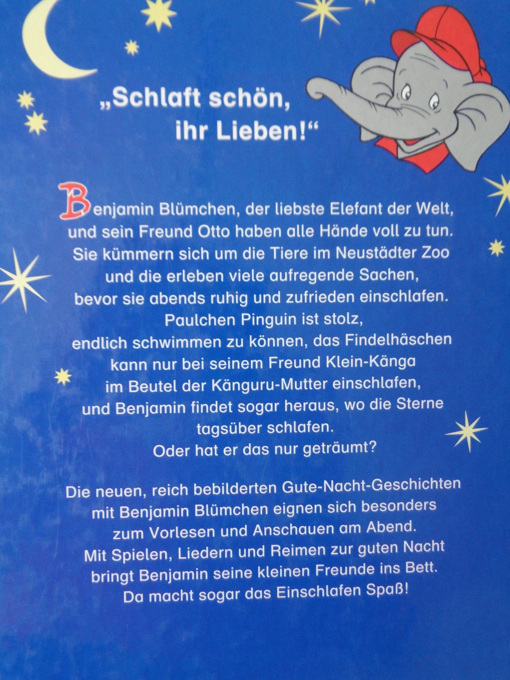Bücher: Schlaf schön mit Benjamin Blümchen – Gebraucht aus Chur von Oregano1 1