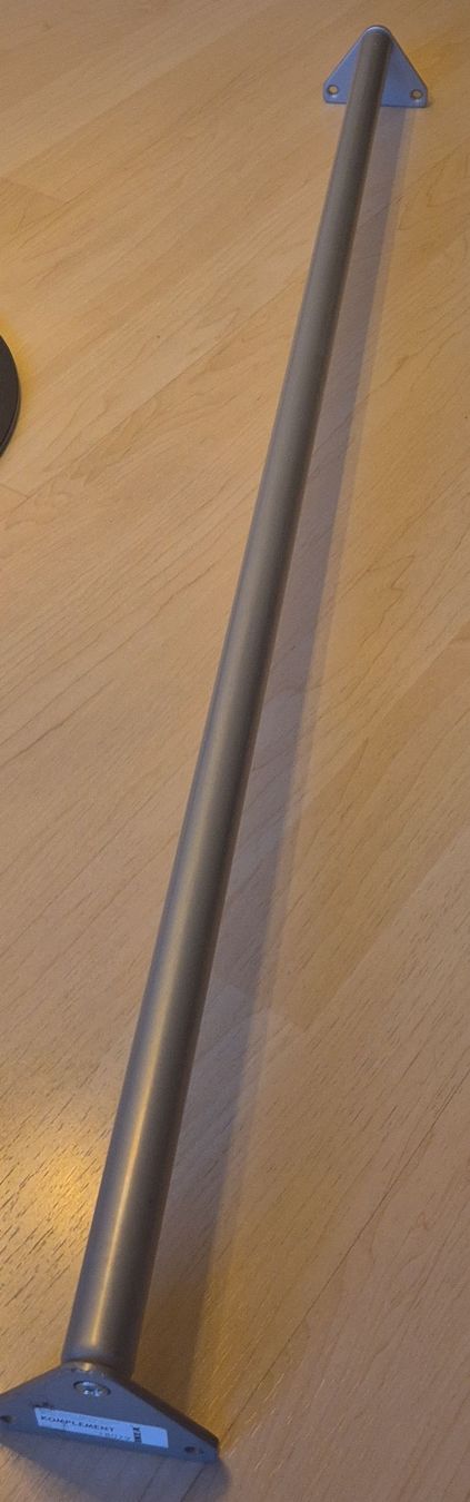 Ikea Supporti a parete: Graue Pax Kleiderstange 1m, Vielseitig einsetzbar, Robust – Usato da Rieden AG venduto da HansanaC