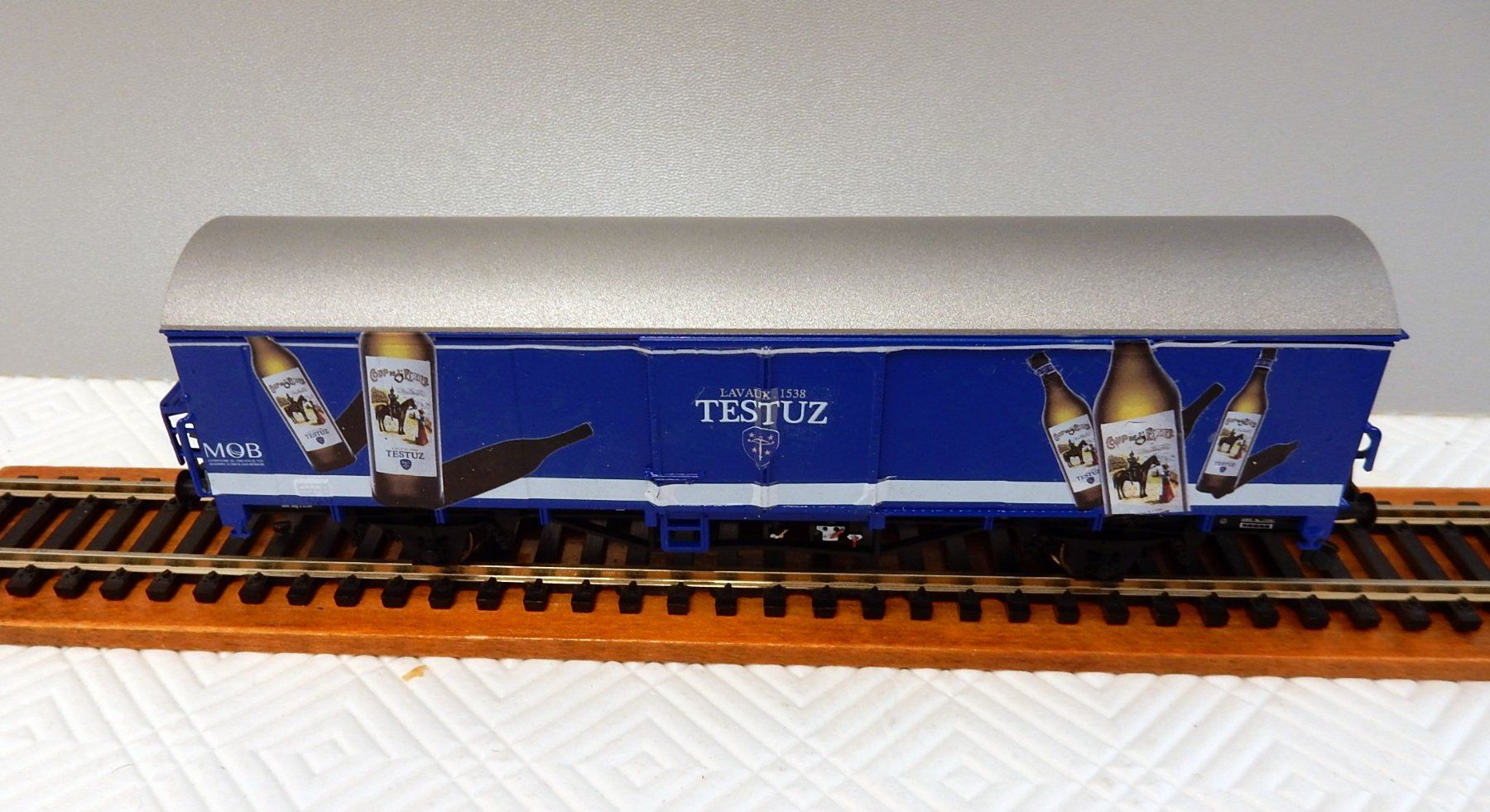 Roco Modellini di ferrovie: HO Roco CFF/SBB Wagon Hbis "Testuz" - OVP – Usato da Locarno venduto da Gudrun2 2