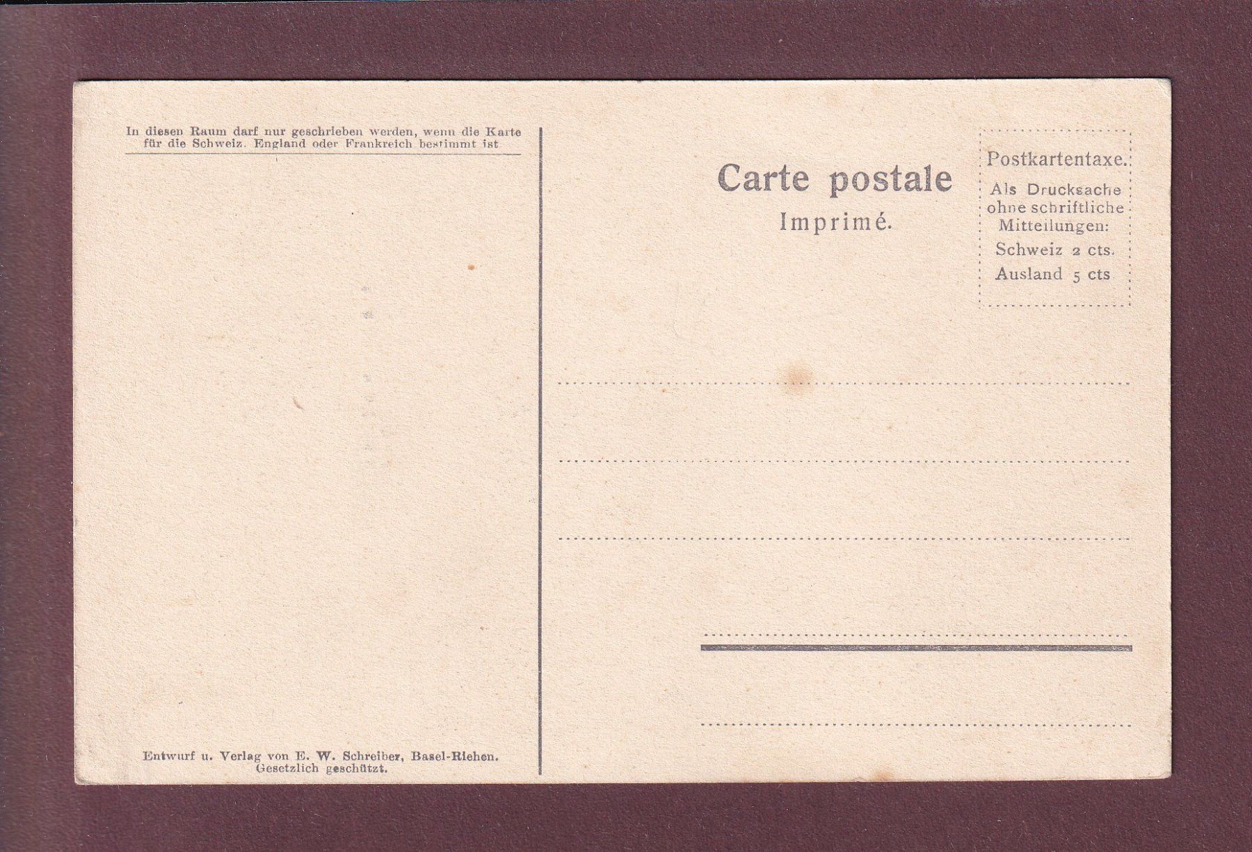 Cartoline postali: BASEL - ST. JAKOB Schlacht-Feier – Usato da Pully venduto da nicecards 1