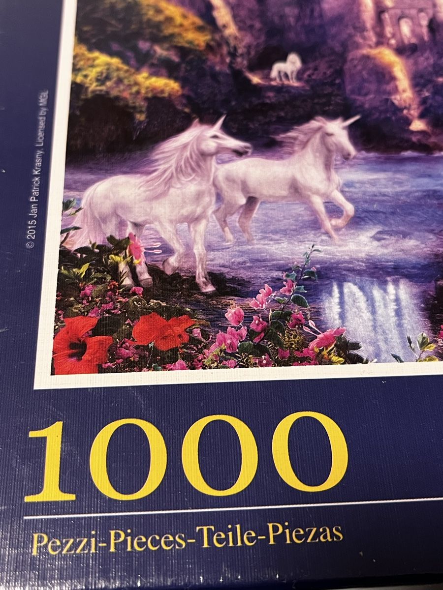 Clementoni Puzzle: Clementoni Puzzle Einhorn Fluorescent- Originalverpackt!!! – Nuovo e nell'imballaggio originale da Wallisellen venduto da maxiking.21 2