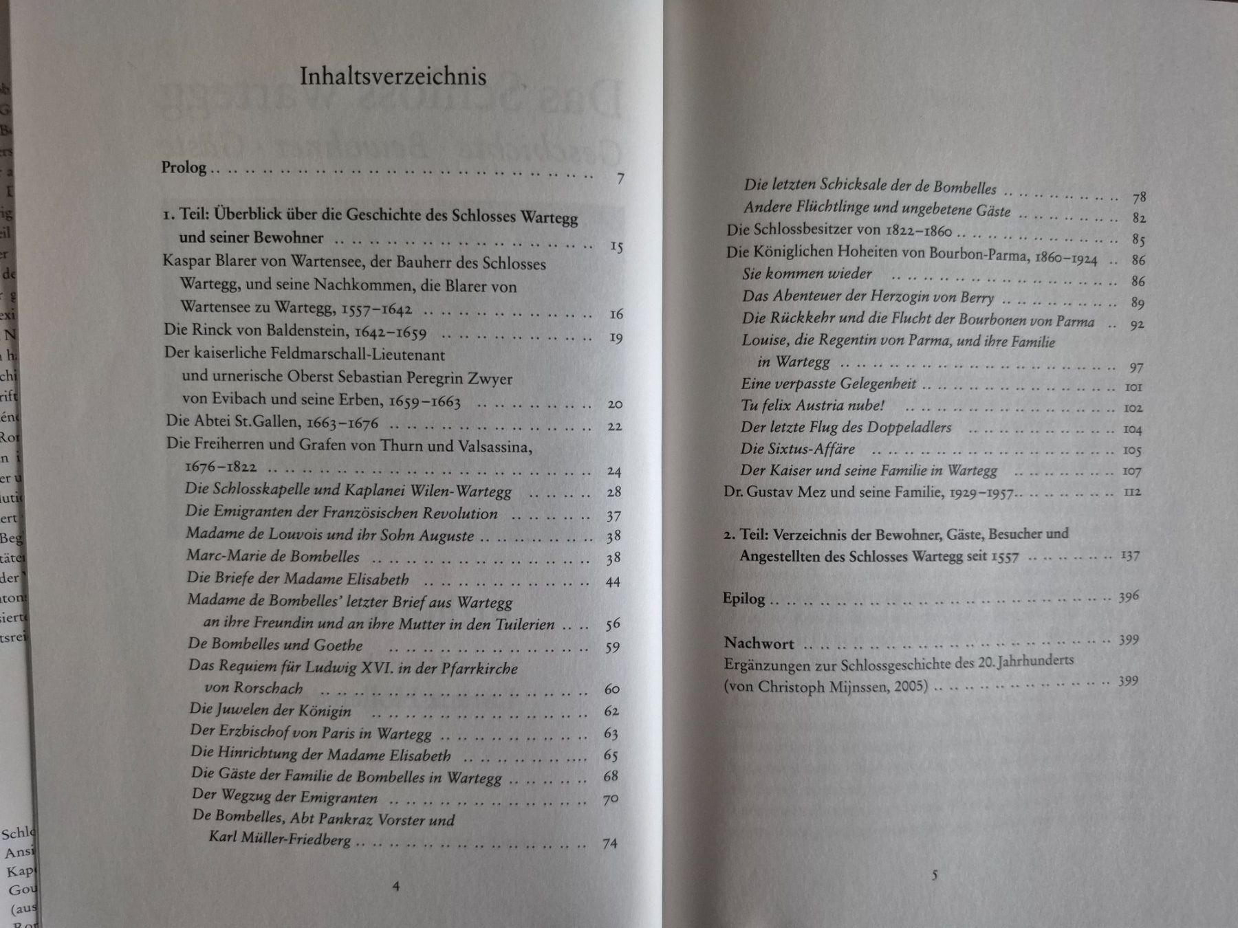 Bücher: Das Schloss Wartegg – Gebraucht aus Balsthal von Jamamoegg 1