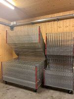 Siebdruck-Trocknungshorden  4 Türme mit je 50 Horden