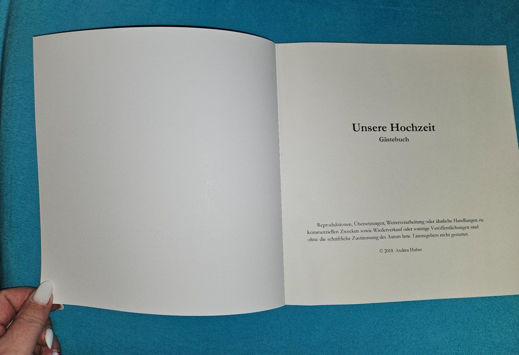 Bücher: Gästebuch "Unsere Hochzeit" – Neu (gemäss Beschreibung) aus Thun von Shame 1