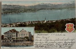 Wädenswil, Gasthof zum Engel, 1902