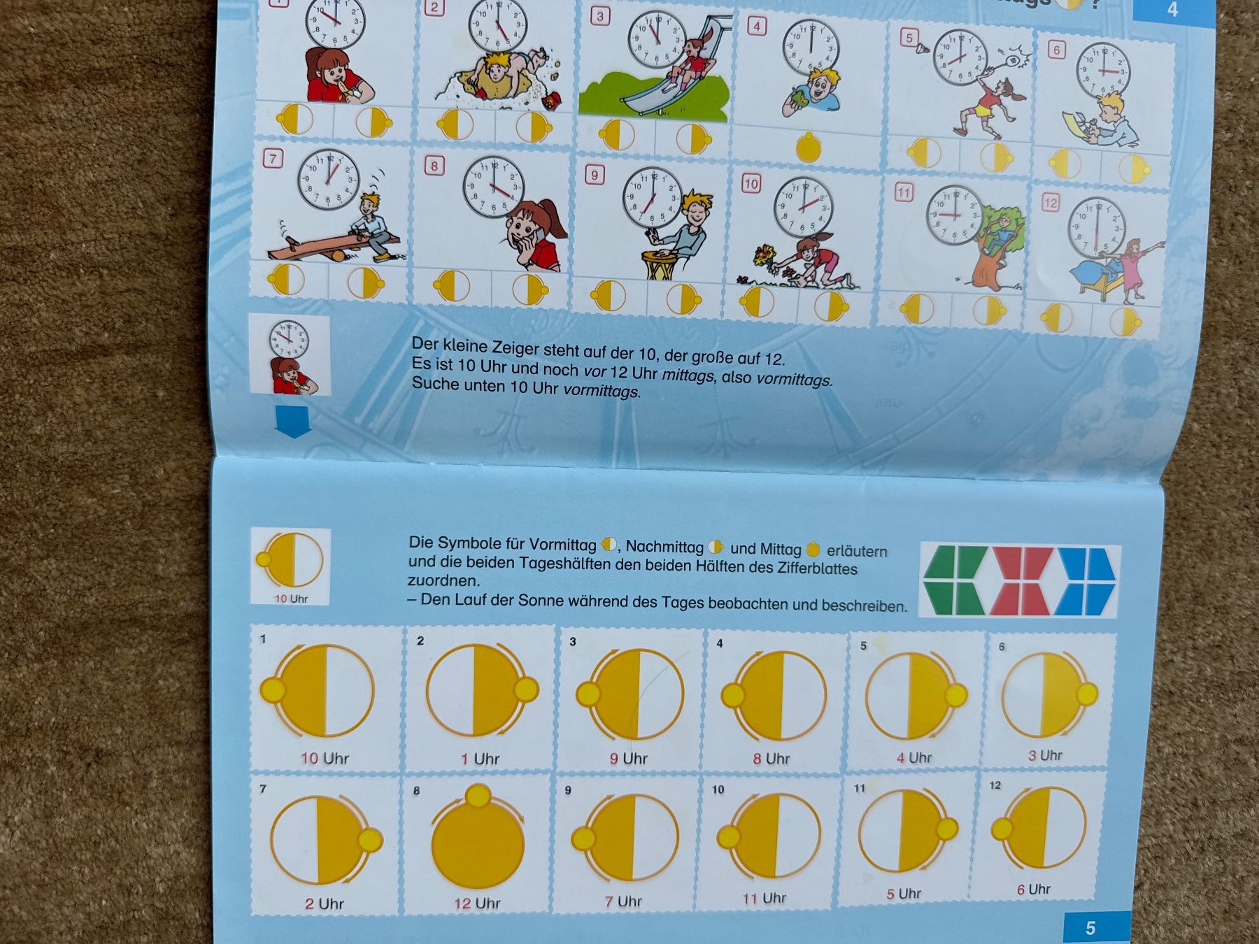 Jeux: Mini-Lük Heft, Wie spät ist es? – Neuf (Voir description) à Aarau par Kilauea 2