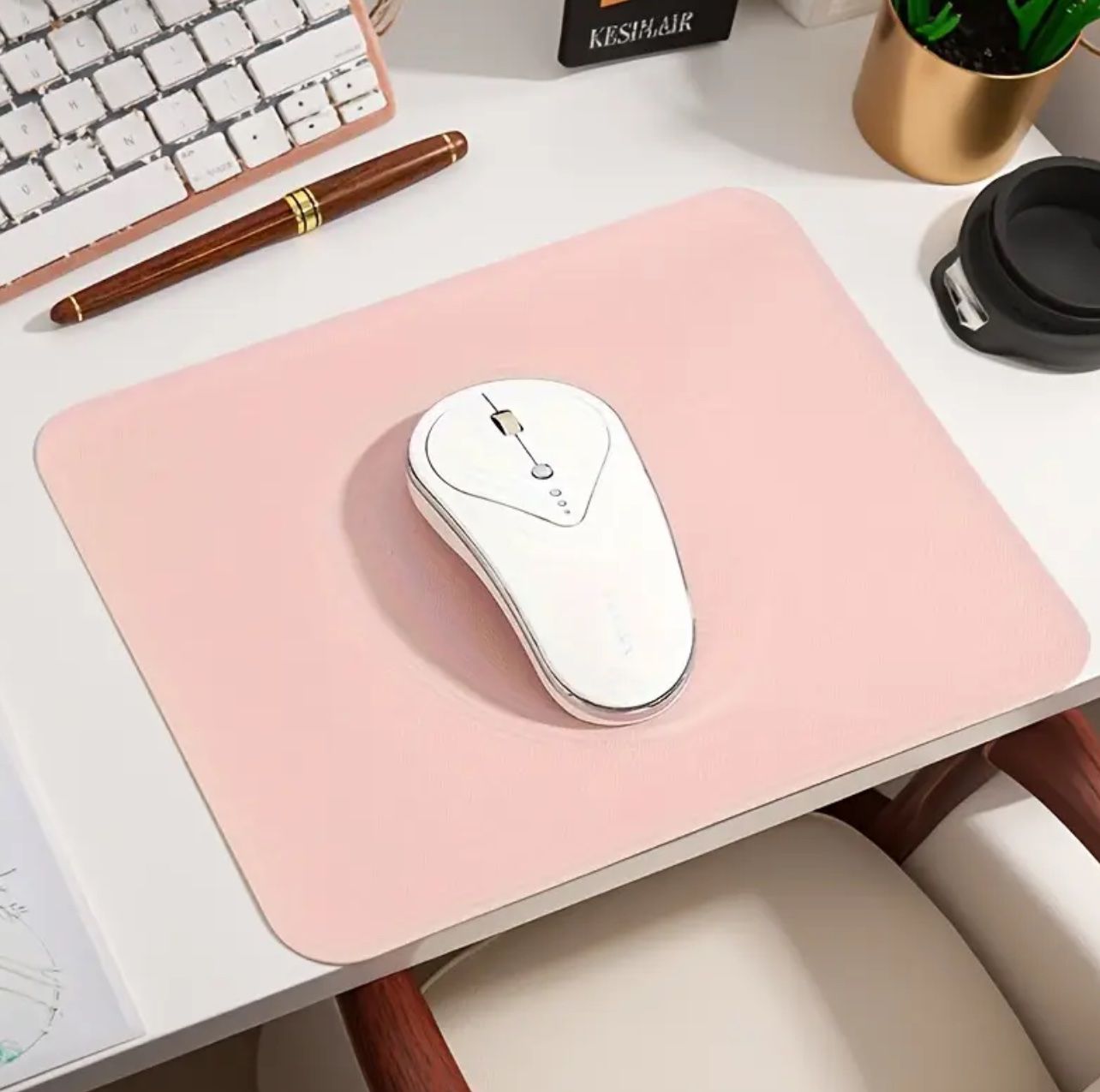 Mausmatten: Mousepad Mauspad , rosa, 25x21cm, neu – Neu und originalverpackt aus Suhr von SchnapperCH