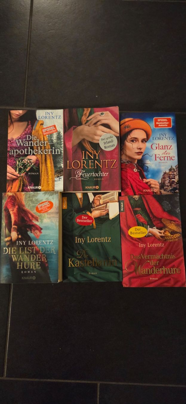 Bücher: 6 Bücher: Bücherpaket Iny Lorentz – Gebraucht aus Bremgarten b. Bern von Marge7979