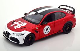 ALFA ROMEO GIULIA GT AM #99 2020 ROT METALLIC 1:18 BBURAGO