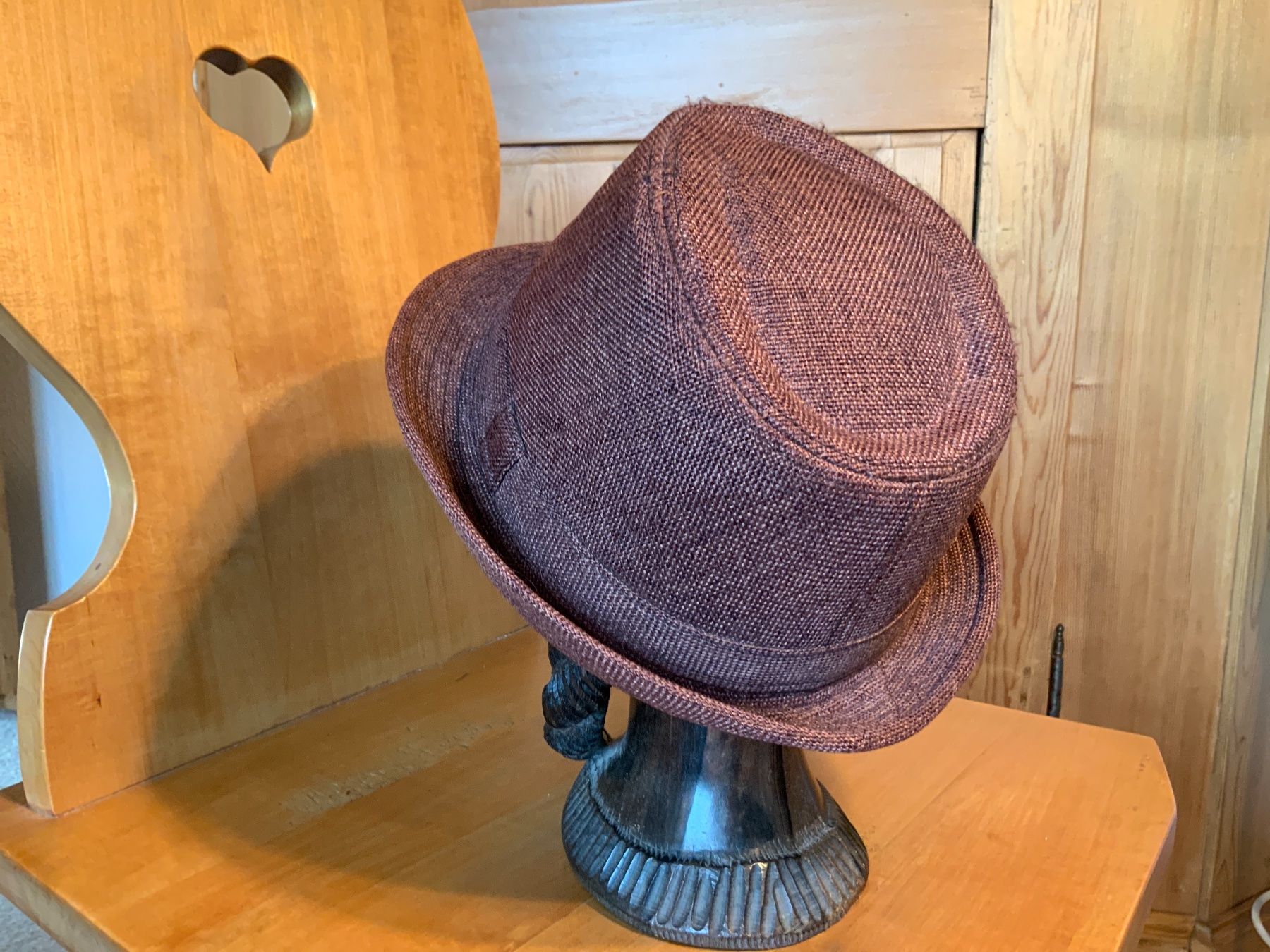 Hüte, Mützen & Caps: Hut, Stoff, Braun, Grösse 57, neu! – Neu (gemäss Beschreibung) aus Zürich von ancillaschmidhauser 2