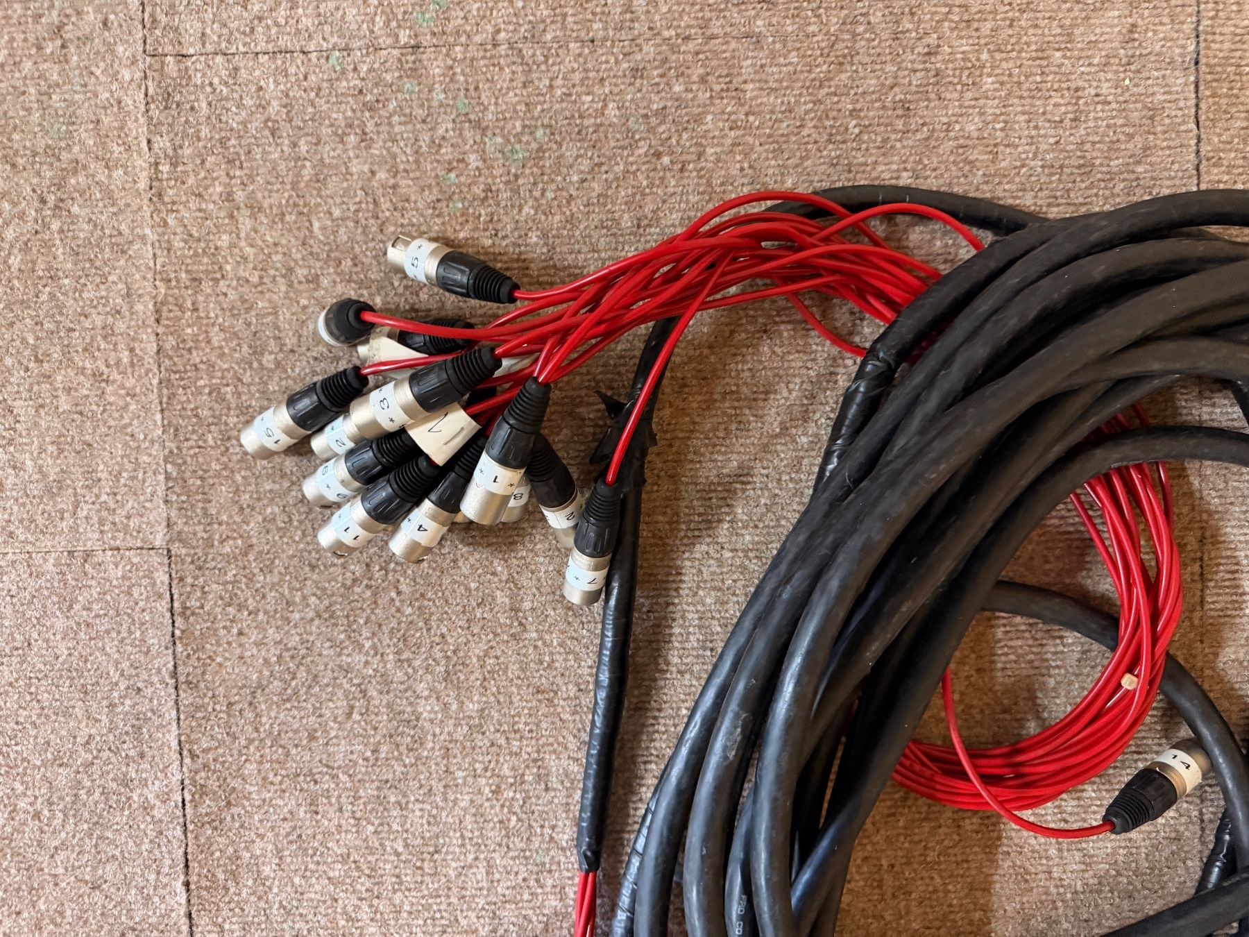 Kabel: Multicord Kabel 16+4 XLR-Anschlüssen – Gebraucht aus Zumikon von joe_5fpw 1