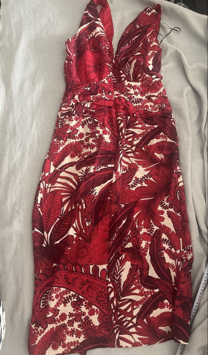 H&M Kleider: Kleid H&M gemustert rot Grösse S neu – Neu (gemäss Beschreibung) aus Olten von sae_82z2 8