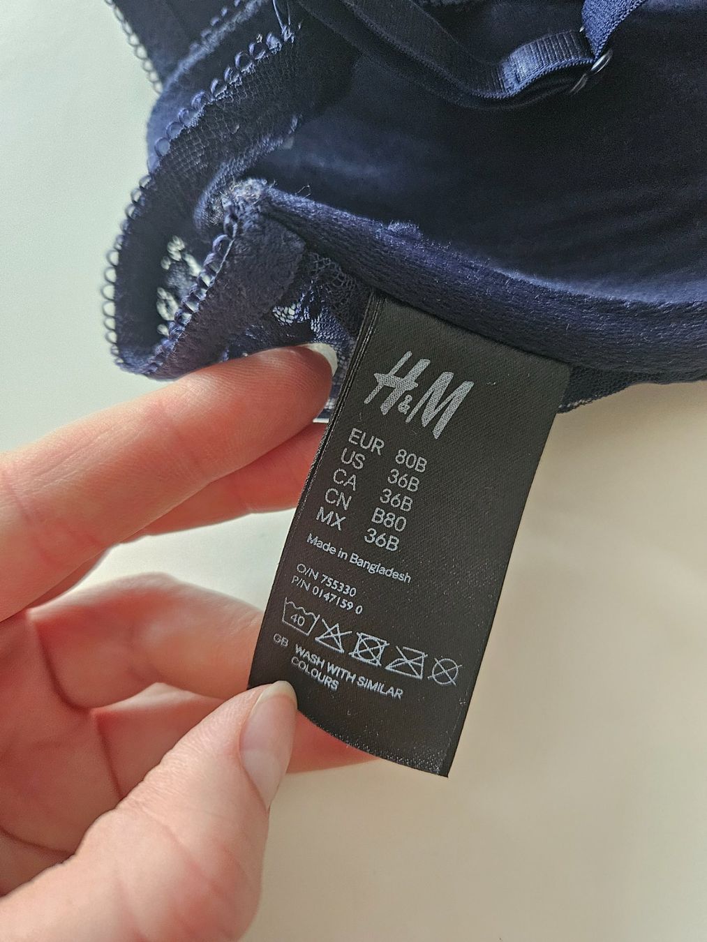 Sonstige Unterwäsche: BH 80B blau – Gebraucht aus Schaffhausen von sabrina915 4