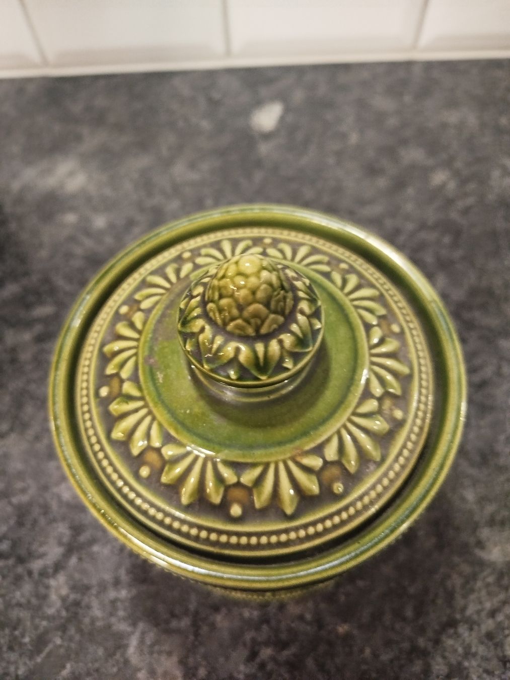Contenitori & Simili: Vintage German ceramic tobacco – Usato da Genève venduto da Octo-puces 4