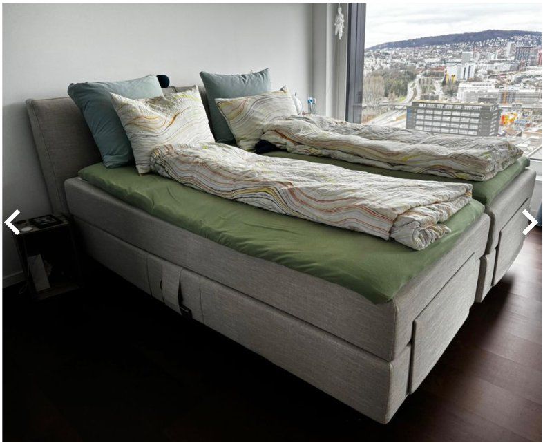 Letti: Boxspringbett von Marke Eastborn – Usato da Zürich venduto da plumita 3