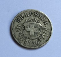 1850 AB 5 Rappen *RAR*