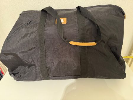 Reisetasche sehr geräumig, schwarz, Stoff, gebraucht Zustand