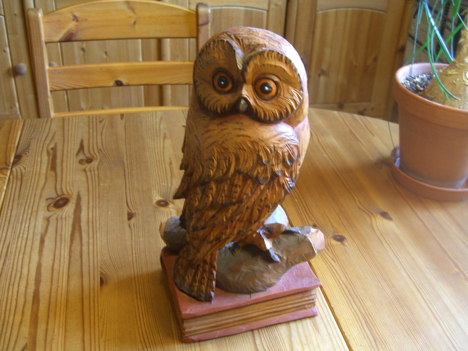 Sculture & Statue: wunderschöne, handgeschnitzte Eulen Skulptur a.d.Schwarzwald – Usato da Winterthur venduto da Gaia