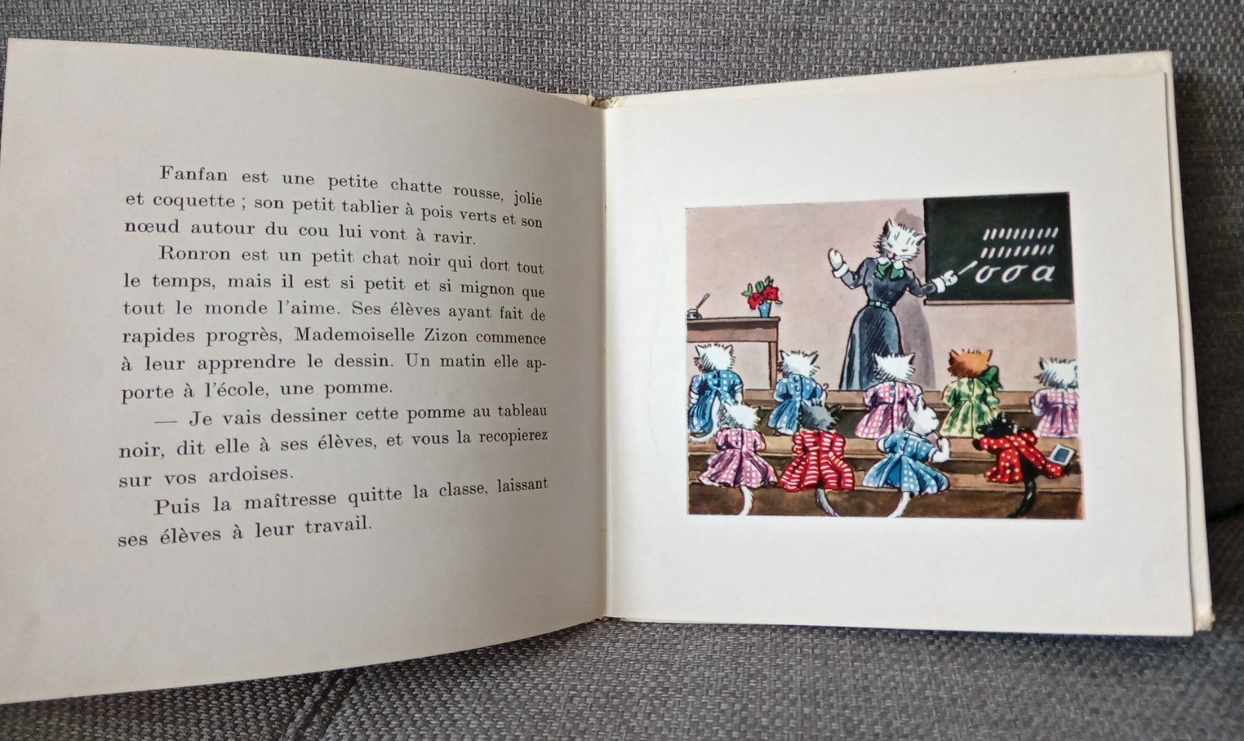 Bücher: Marcelle Boué, LES MINETJOLIS À L'ÉCOLE . 1952 – Gebraucht aus Le Locle von borgespatricia 8