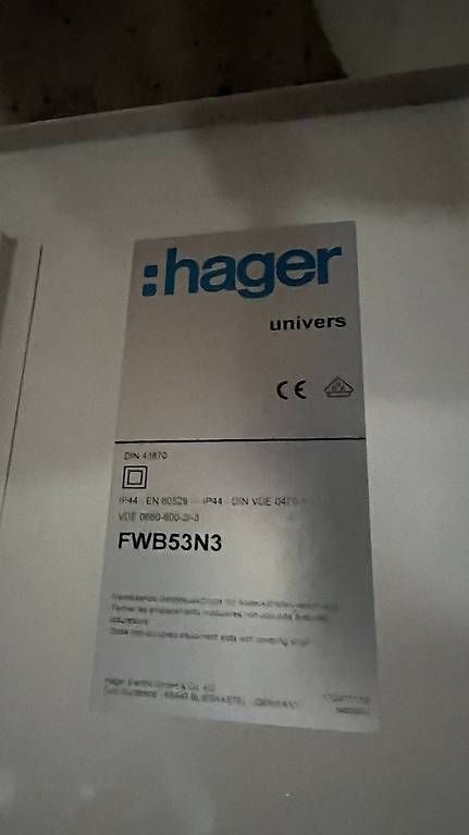 Alimentation électrique: AP Verteiler Hager  – D'occasion à Breitenbach par aya_w5x7 2