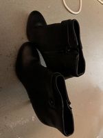 Leder Stiefeletten Grösse 37, Marke Nine West, schwarz. 