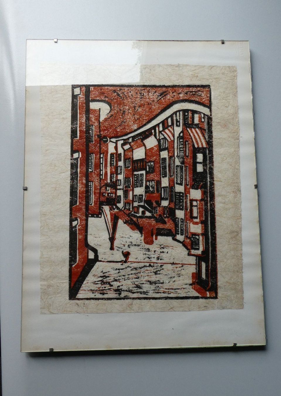 Xilografie: Holzschnitt Lithografie Ansicht – Usato da Frauenfeld venduto da Astra13 7
