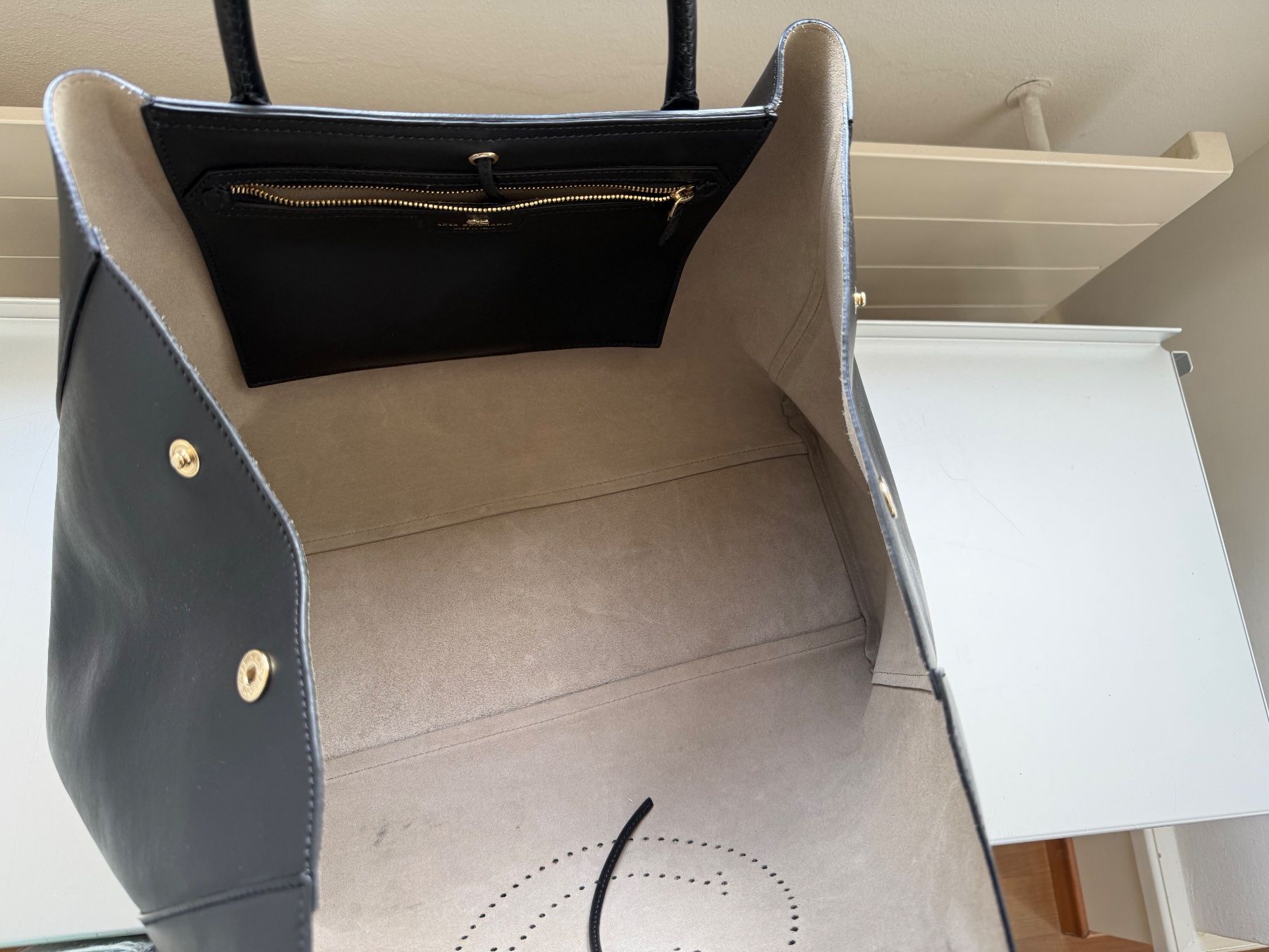 Anya Hindmarch Sacs: Anya Hindmarch Smiley Shopper – D'occasion à Zürich par Midcentury 3