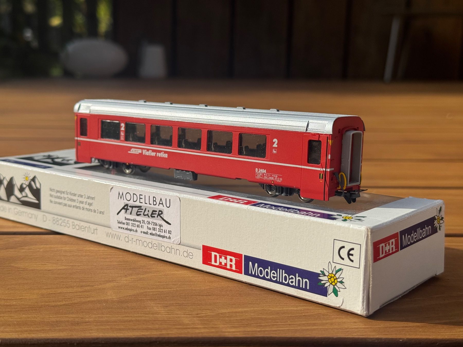 Modellini di ferrovie: D+R Rhb B 2494 – Usato da Spiez venduto da ric_vy6z 1