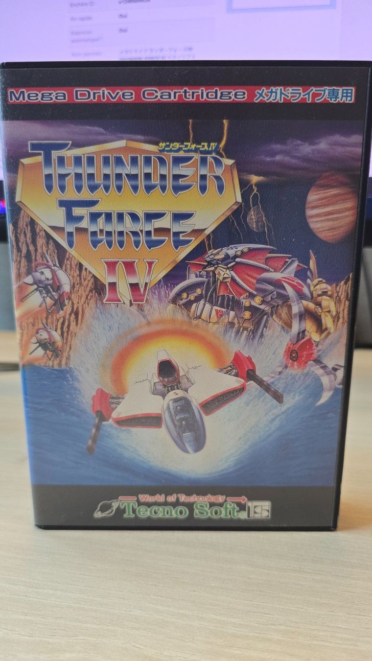 Giochi: Thunder Force IV - Megadrive - JAP – Usato da Thonex venduto da psxswiss2000