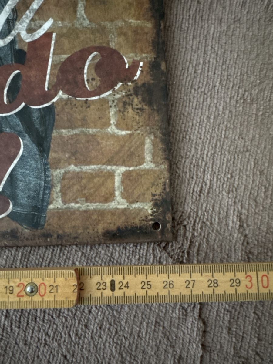 Insegne: Blechschild Vintageoptik – Usato da Pfeffingen venduto da Twoa 1