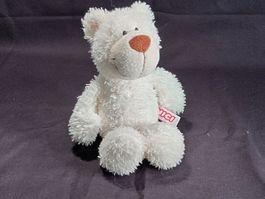 Weisser NICI Bär, L: 25cm