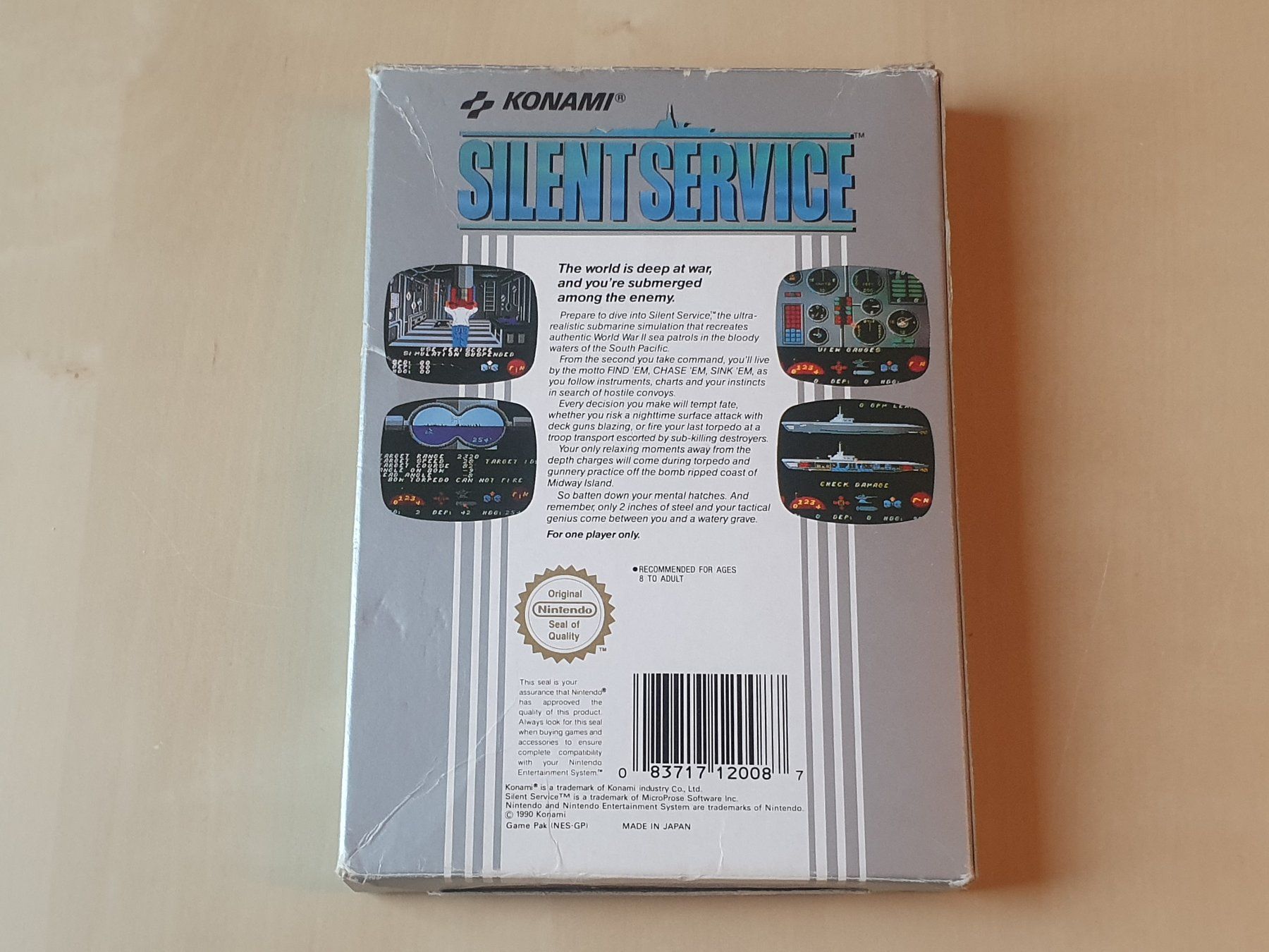 Nintendo Giochi: Silent Service – Usato da Stansstad venduto da collectorsshop 1