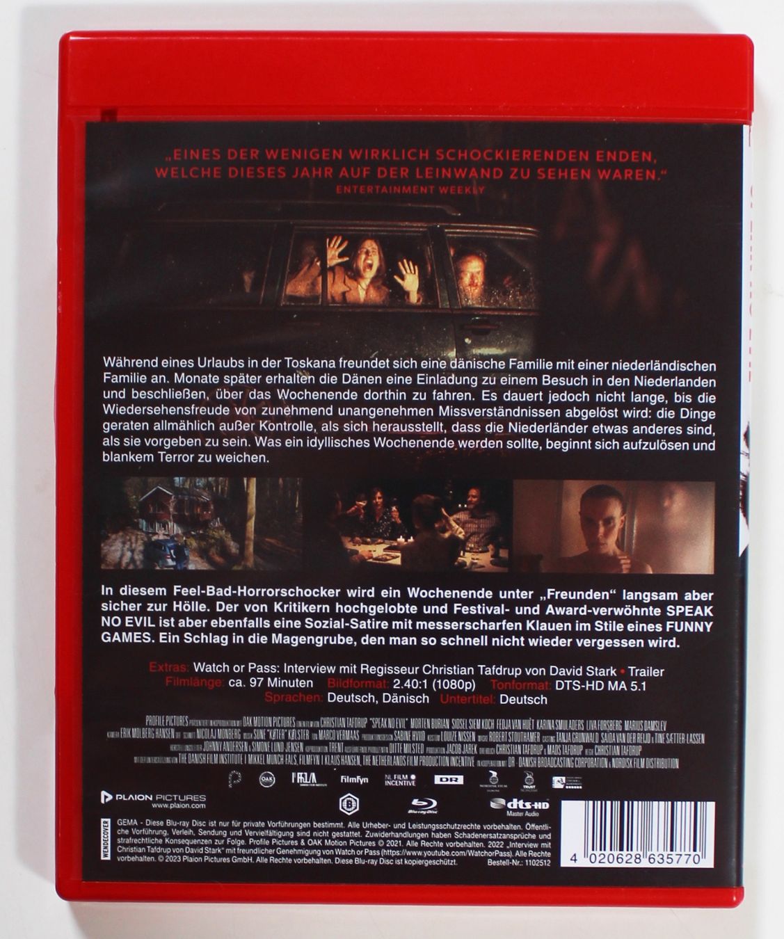 Tutti i DVDs: Blu-Ray -  SPEAK ON EVIL - Krasser Horror Thriller – Nuovo (secondo la descrizione) da Brüttisellen venduto da Collector-Corner 2
