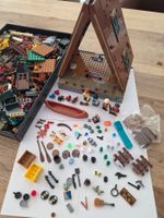 Klemmbausteine Set A-Frame Holzhaus / kein Lego