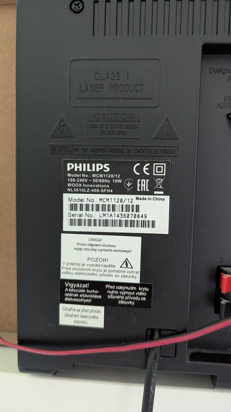 Philips Lettore multimediale & Streamer: Philips Micro System MCM1120 – Usato da Lützelflüh-Goldb venduto da emi_qqh7 3