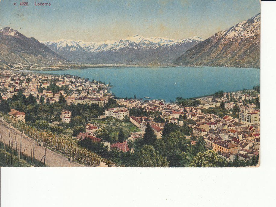 Cartoline postali: Locarno 1923 – Usato da Bürglen TG venduto da StampGraf