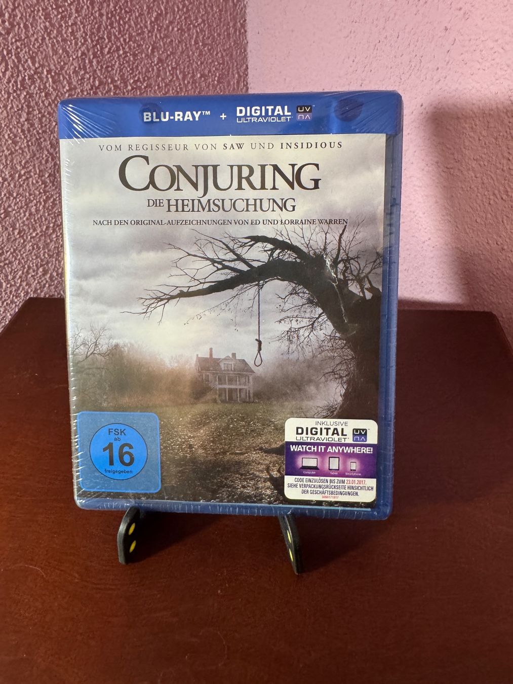 Tutti i DVDs: OVP "Conjuring die Heimsuchung" Blu-ray – Nuovo e nell'imballaggio originale da Scherzingen venduto da hei_sq66