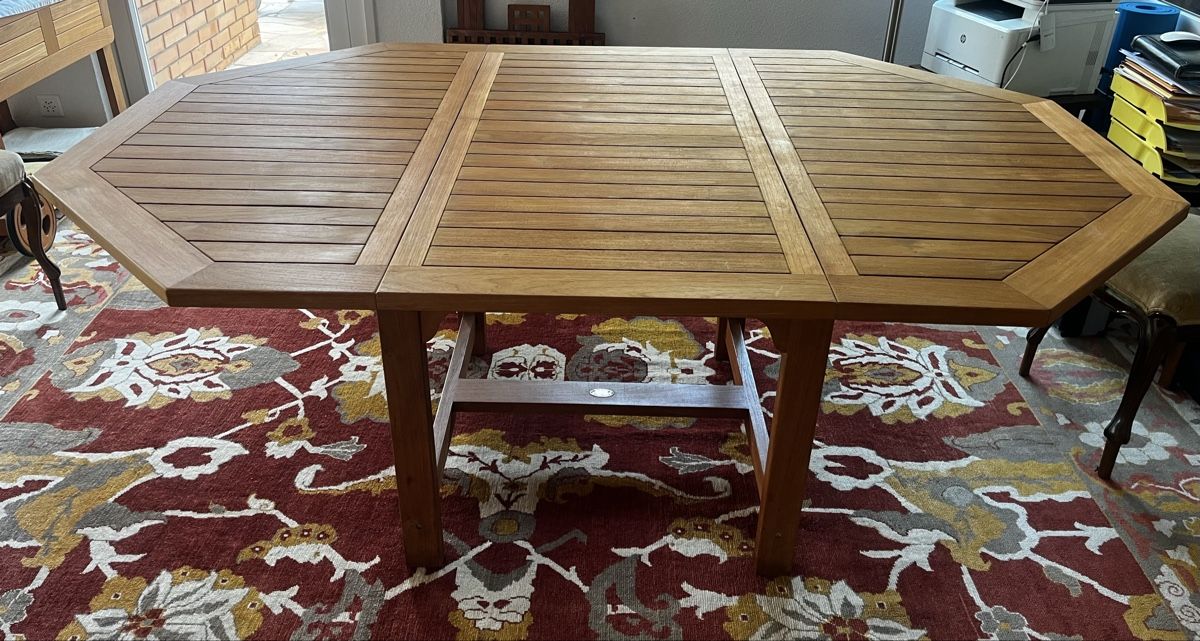 Tables: Gartentisch, Teakholz – D'occasion à Erlenbach ZH par montecristo2 1
