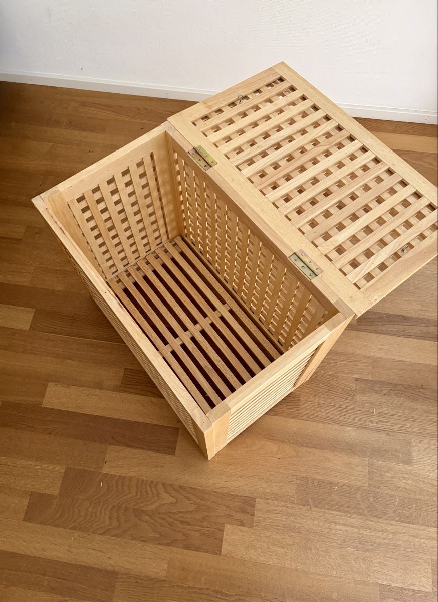 Ikea Truhen: Holztruhe mit Gittermuster  – Gebraucht aus Reinach BL von SchnaeppchenScout 3
