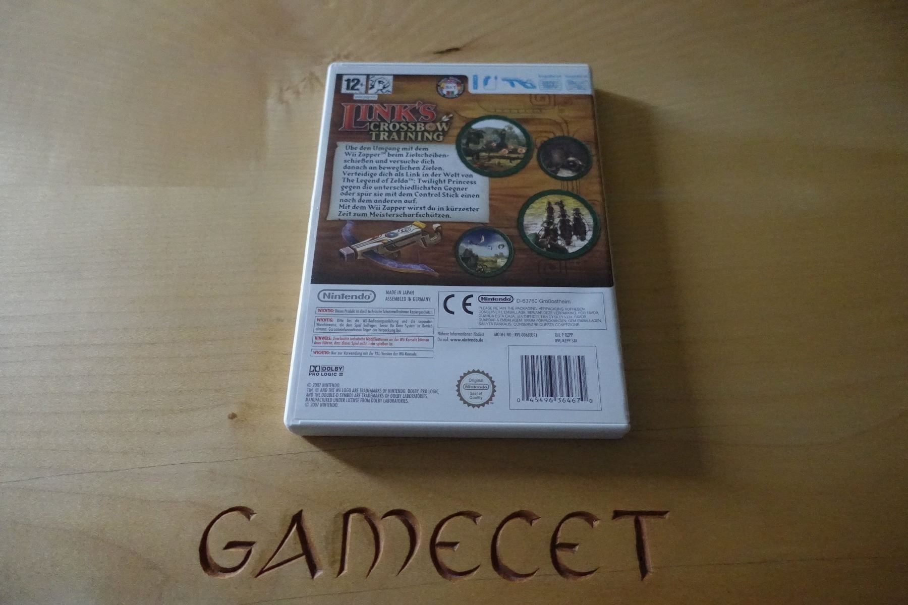 Nintendo Giochi: Links Crossbow Training – Usato da Steinach venduto da Gamecet 2