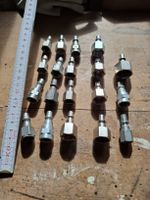 Lot de raccords rapides pneumatiques pour air comprimé, mét