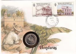 Münzbrief   Honduras