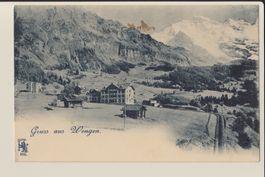 AK Gruss aus Wengen 21.09.1899!!