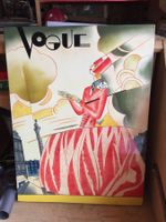 VOGUE Hand painted  auf Holztafel