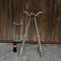 alte, antike Tischbeine, Tischfüsse (Gusseisen)