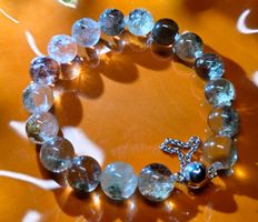 ✨ High Quality Lodolith Armband mit Magnetverschluss