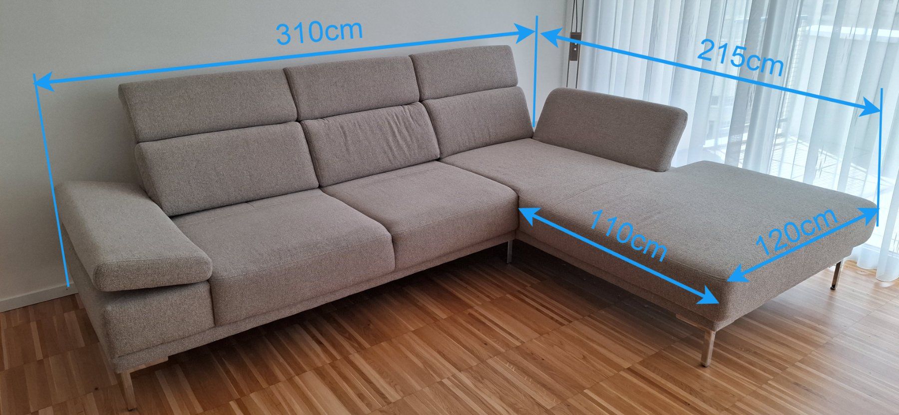 Divani: Bettsofa von Interliving mit Liegefläche – Usato da Buchs ZH venduto da Alvi68 4