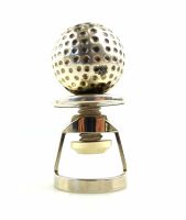 Golfball Silber Flaschenverschluss