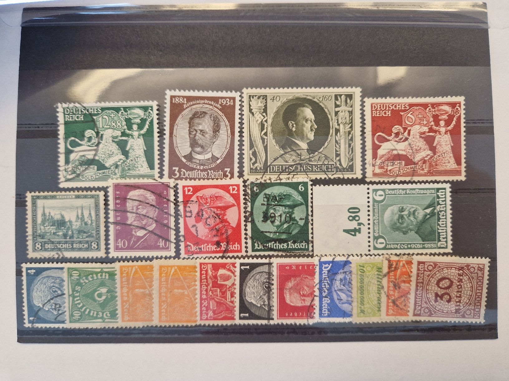 Tutti i francobolli: Deutsches Reich Briefmarken – Usato da St. Gallen venduto da Enrico_SG