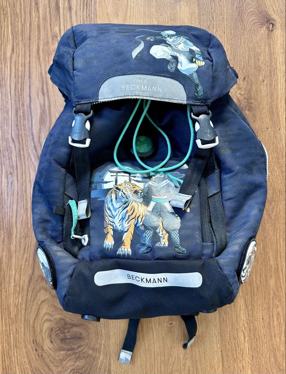 Kindertaschen: Beckmann Schulrucksack mit Turnsack – Gebraucht aus Walenstadt von Billabloom